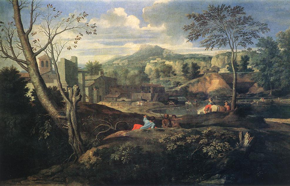 POUSSIN, Nicolas Ideal Landscape ag